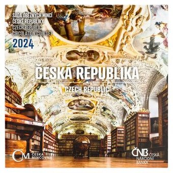 Sada oběžných mincí 2024 Česká republika