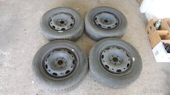 4ks plechových disků Fabia 2+ letní pneu 185/60/14