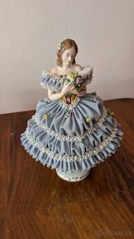 Porcelánová panna Sitzendorf