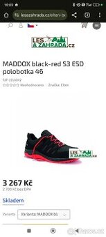 Prodám nové pracovní boty od značky ELTEN