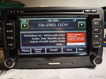 Škoda Columbus RNS510 3T0035686D LED DAB aktualizované