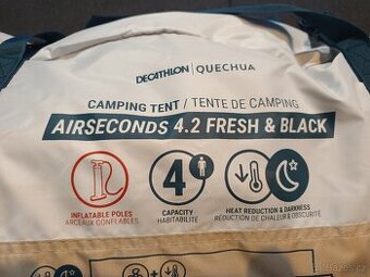 Nafukovací stan Air Seconds 4.2 F&B | 4 osoby | 2 ložnice