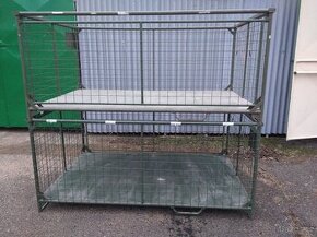 Velké klece, koše bedny na dřevo nebo jiný materiál 4ks