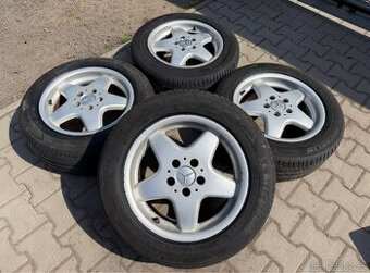 4x al kola 5x112 16 + pneu letní 225/55 R16