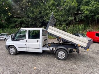 FORD TRANSIT 350M 7 míst 3 stranný sklápěč 127tkm