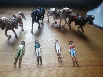 Schleich koně kloubové jezdkyně Sofia Hannah Sarah Lisa