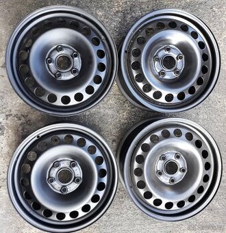 Plechové disky 15" 5X100 ET40 Škoda Fabia 4 VW Polo