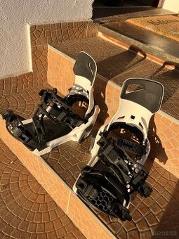 Vázání na snowboard Nidecker Supermatic (bílé) - 1