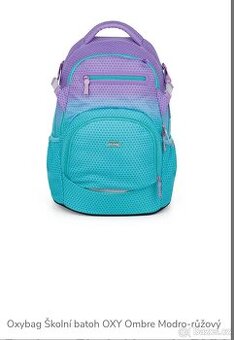 Studentský batoh OXY Ombre Blue - pink