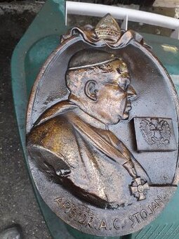 Prodam plaketu velkou arcibiskup Moravsky original