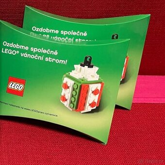Lego Vánoční ozdoba (NOVÉ)