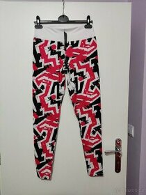 Lelosi cerveno bile XXL legíny