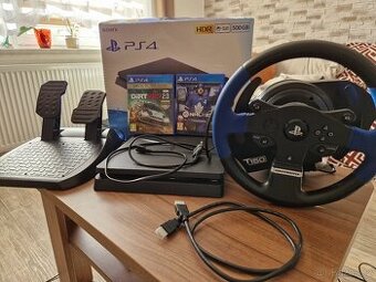 PlayStation 4 + volant Thrustmaster T150