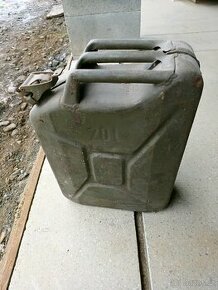 Plechový kanystr 20 litrů