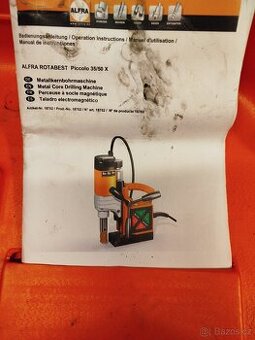 Magnetická vrtačka Alfra