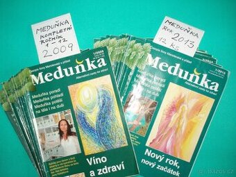 časopisy Meduňka-staré ročníky 2009, 2013