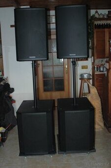 dB Technologies LVX P15 a SUB 618 včetně obalů