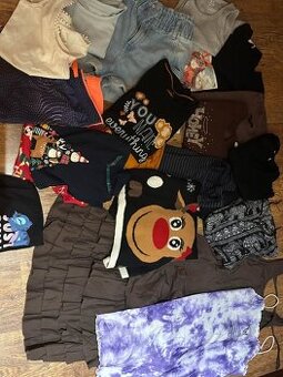 balík oblečení pro dívku 13-14 let