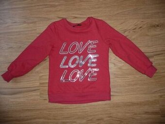 Mikinka-svetřík George na 6-7L- vel.122