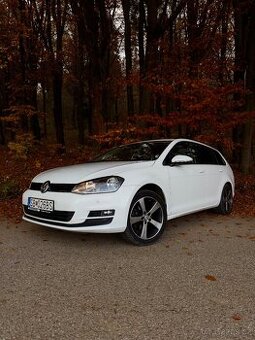 VOLKSWAGEN/ VW GOLF 7 variant, 1.6TDi, 81KW, 2x kľúč, ťažné