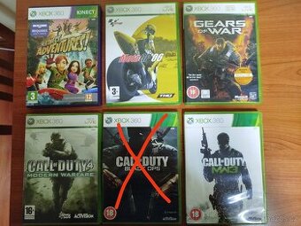 5x hra na XBox 360