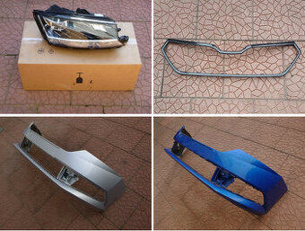 Škoda Fabia III lift pravá lampa 6V1941016F nárazník rámeček