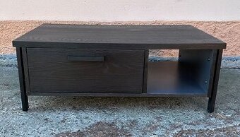 Konferenční stolek Morala Onyx – masivní dub, kov