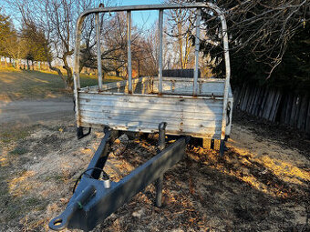 kára za traktor celokovová, pevná