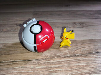 Pokeball Pokemon s figurkou Pikachu