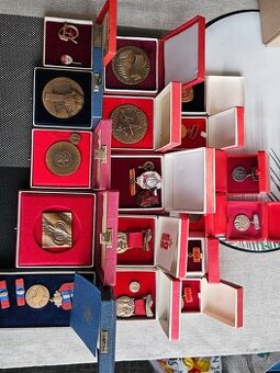 Vyznamenání, medajle a odznaky