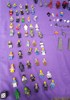 LEGO - FIGURKY a doplňky - jednotlivě