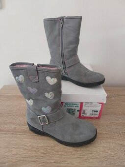 Dívčí kozačky - vel.30