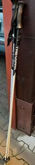 Sjezdové lyžařské hole hůlky 130cm Trekappa