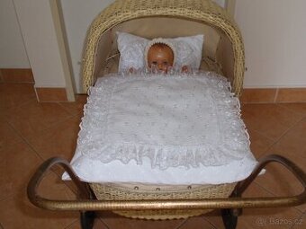 Plymo a peřinky do kočárku pro panenky z madeiry - nové