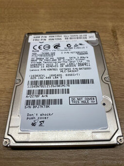 HDD Hitachi 320 GB do NTB