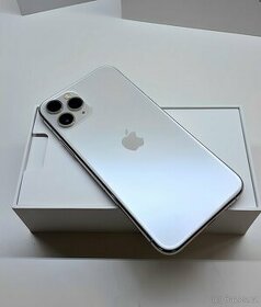 iPhone 11 Pro Max Silver KONDICE BATERIE 100% TOP - 1