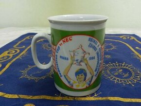 Hrnek Praha NEC CUP Tenis 1986 Loket Czechoslovakia