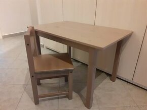 Stůl a židle  IKEA