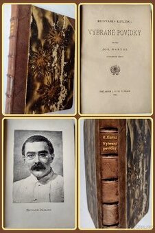 Antikv. kniha Vybrané povídky Kipling 1904 - 1