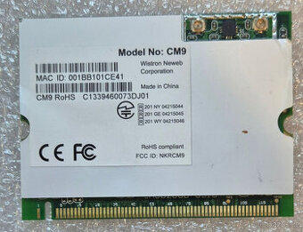 MiniPCI WIFI 3 (802.11a/b/g) CM9 - 1