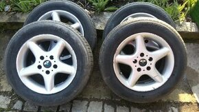 letní pneu - Alu kola 5x112 R/15 ET 35 z Audi A4