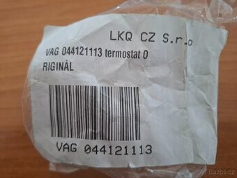Termostat VAG 044121113 - 1.000 Kč