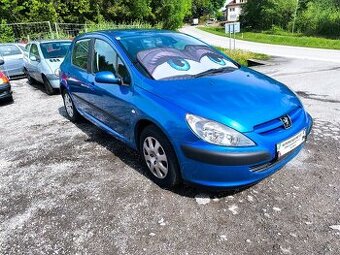 Peugeot 307, 2,0HDI66KW,PĚKNÝ,170TKM,SERVIS