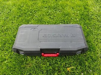 Daruji kufr od Aku řetězové pily Parkside 20V
