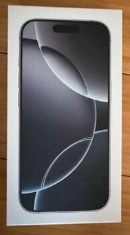 iPhone 16 Pro 256GB - nový/nerozbalený