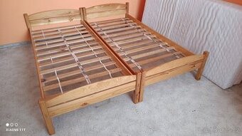 2x postel 90 x 200 cm (zamluveno)