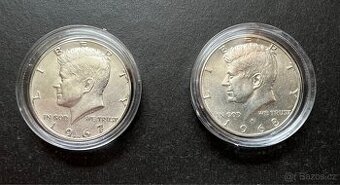 HALF DOLLAR - stříbrná mince