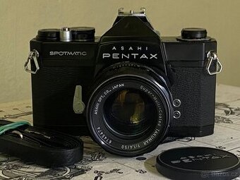 Asahi Pentax Spotmatic SP (černý) + Super-Multi-Coated Takum