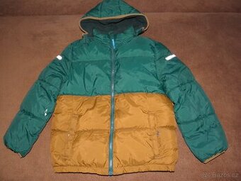 2x chlapecká teplá zimní bunda zn. H&M vel.140 - vada