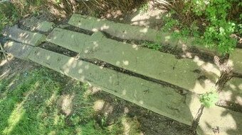 Železobetonové pražce - ZDARMA za odvoz